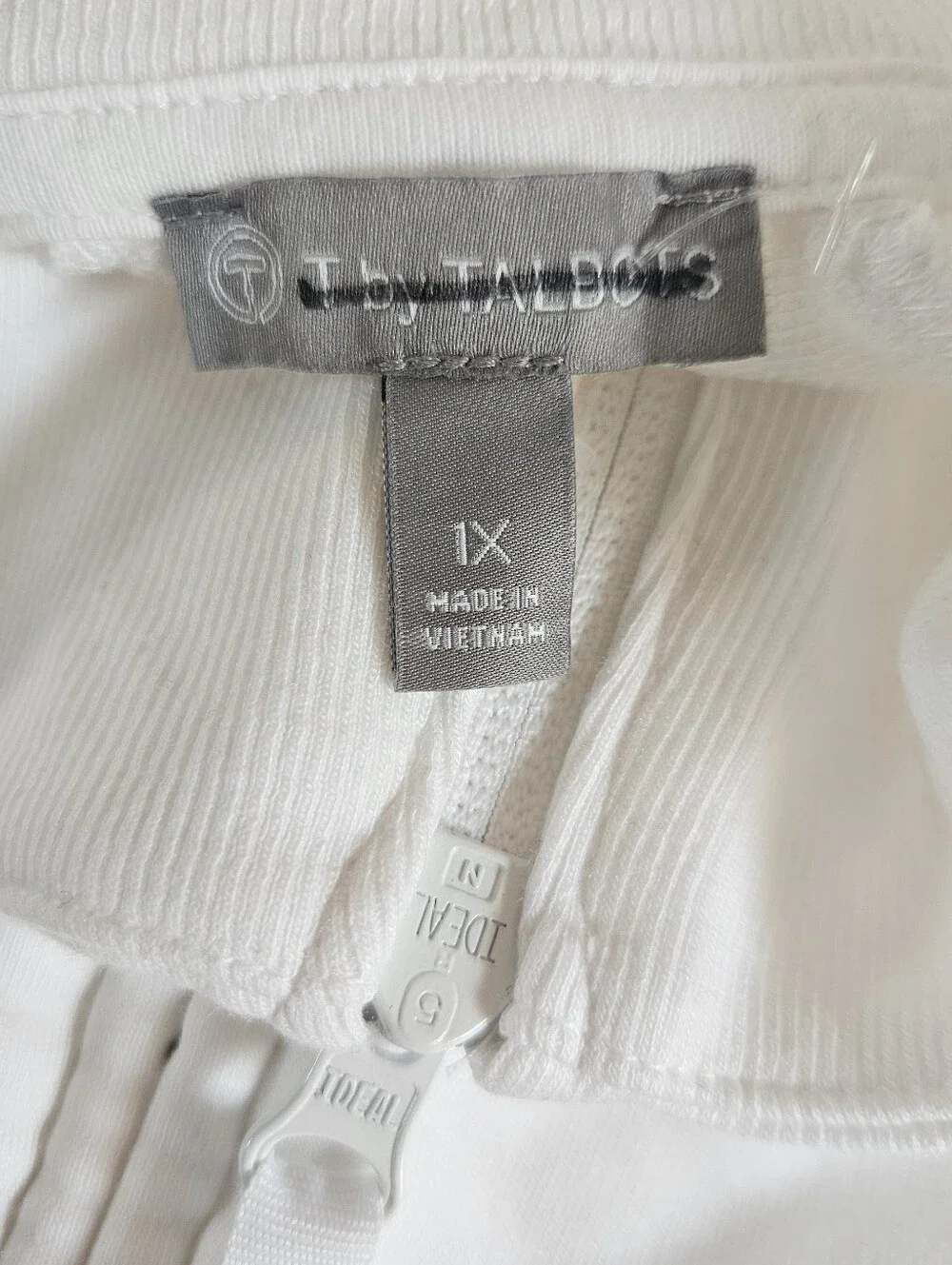 Talbots Zip Front Knit Jacket Plus Size 1X - Picture 9 of 12